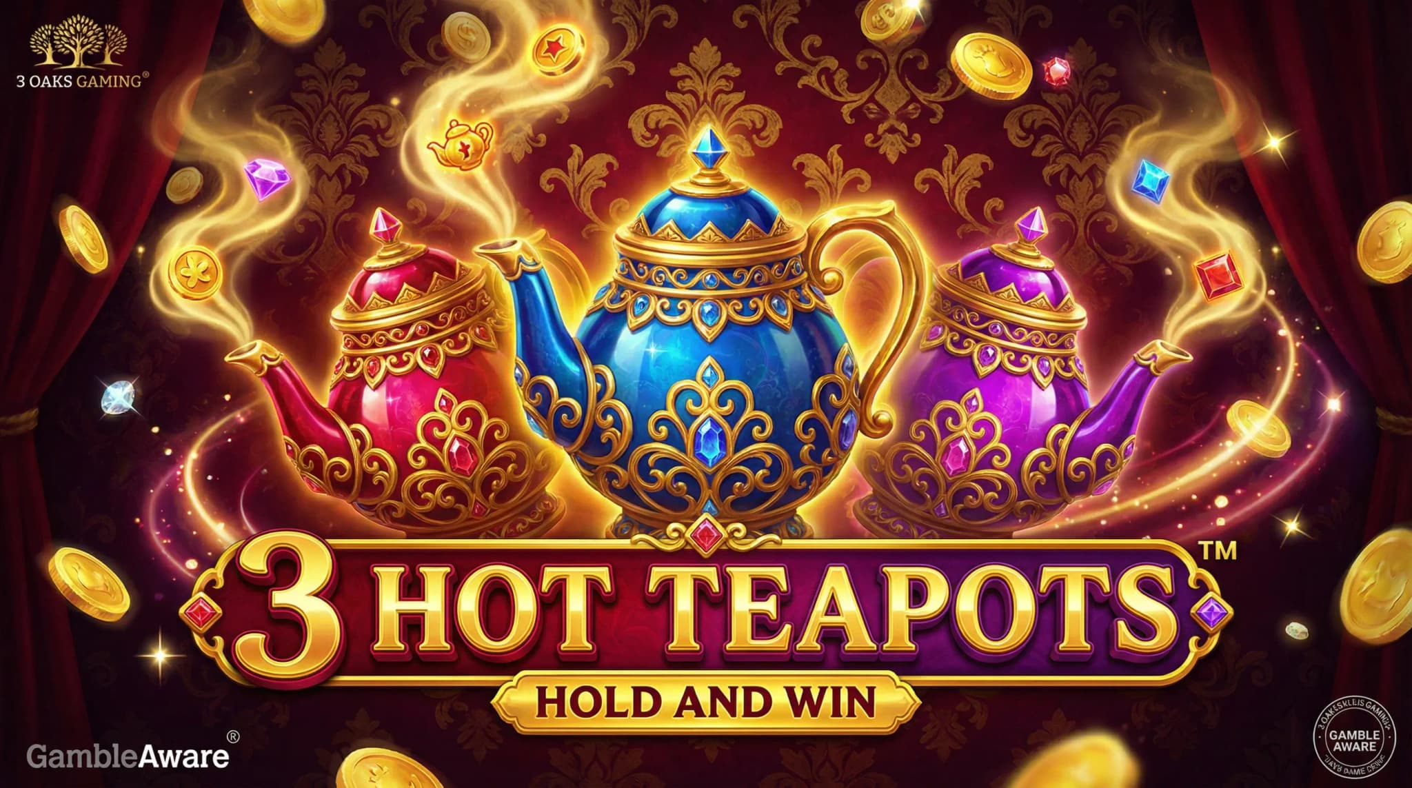 3 Hot Teapots: Hold and Win