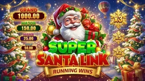 Super Santa Link: RUNNING WINS